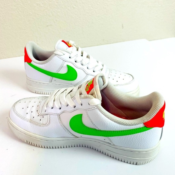 Nike Air Force 1 Low Watermelon Sneakers Size 7 - Picture 2 of 6
